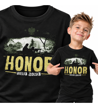 KOSZULKA DZIECIĘCA Patriotyczna HONOR WP
